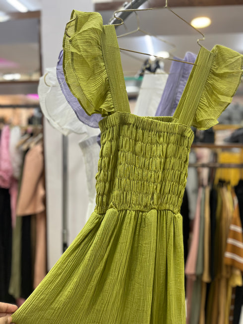 Summer Square Neck Sleeveless Long Dresses